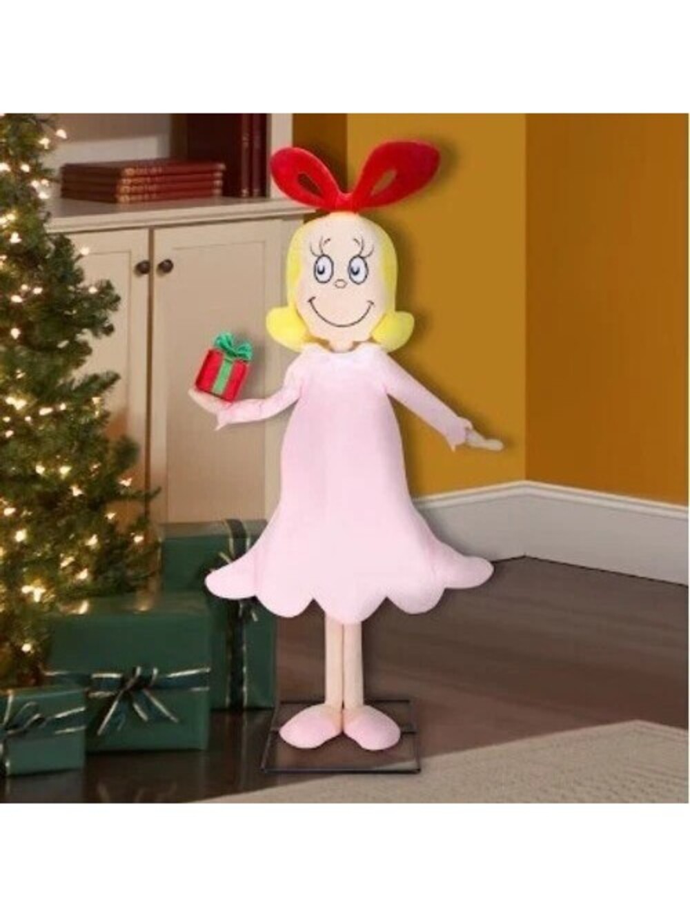 4 Ft Cindy Lou Animated Christmas Prop Sings Dances The Grinch Animatronic New